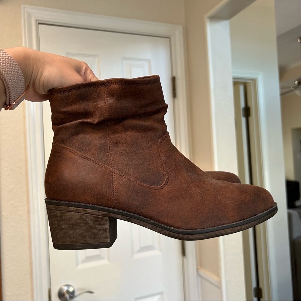 White Mt. Brown Booties
